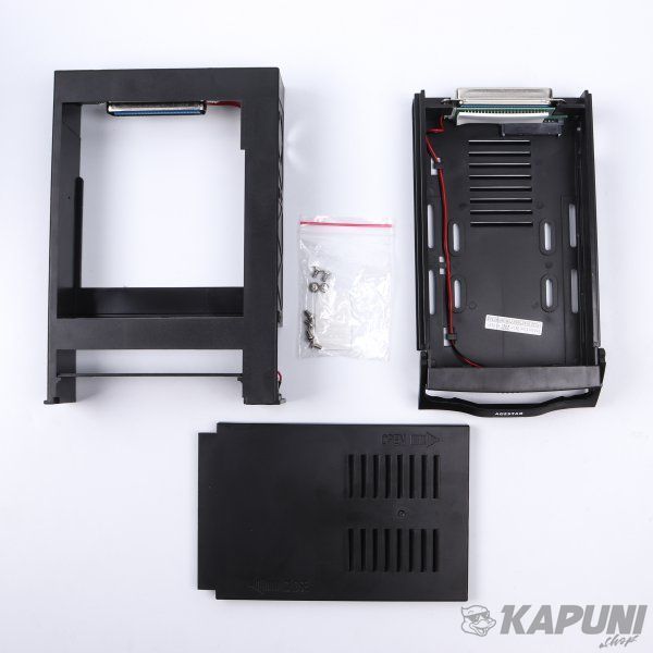 Внутрішня кишеня SATA пластик, чорний, Power Slide Switch Agestar SR3P-SW-1F(BLACK) SR3P-SW-1F(BLACK) фото