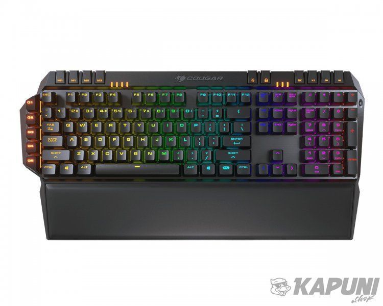 Клавиатура игровая механическая, Cherry MX Red, RGB-подсветка, USB, audio jack Cougar 700K EVO 700K EVO фото