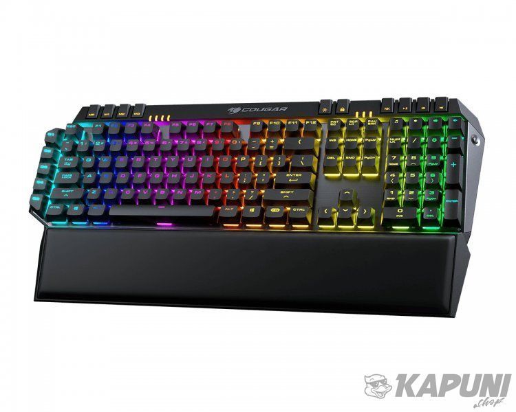Клавиатура игровая механическая, Cherry MX Red, RGB-подсветка, USB, audio jack Cougar 700K EVO 700K EVO фото