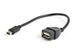 Кабель OTG USB 2.0, A-мама/mini B-папа, 0.15 м, A-OTG-AFBM-002 A-OTG-AFBM-002 фото 1