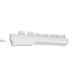 Клавиатура оптическая игровая, USB, RGB подсветка, Alpha Optical Switch Bloody AT75 (White) фото 5