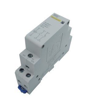 Контактор модульний КМ-1-25-11 25А 230AC 1NO-1NC 2р 1мод. TNSy TNSy5503807 фото