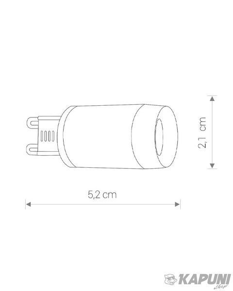 Лампа Nowodvorski 8447 Bulb G9 Led Lens G9 3W 4000K 310Lm 8447 фото