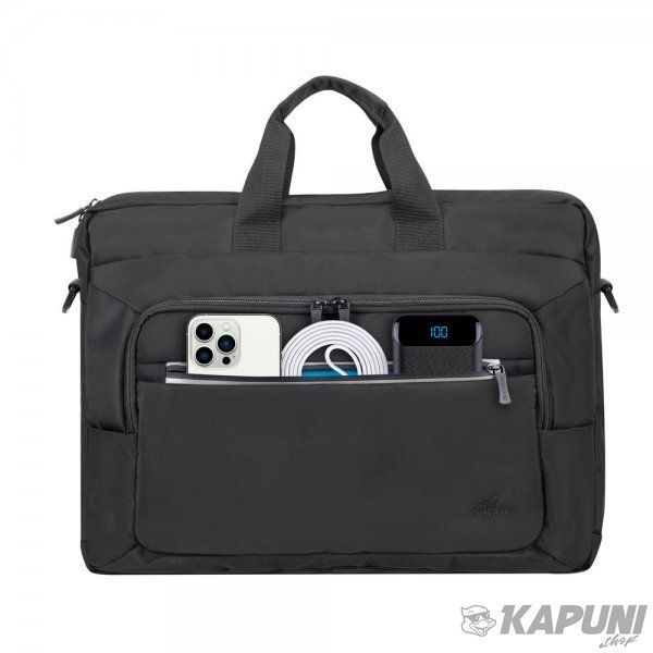 Сумка для ноутбука RIVACASE 15.6", коллекция "Alpendorf", черная 7531 (Black) 7531 (Black) фото