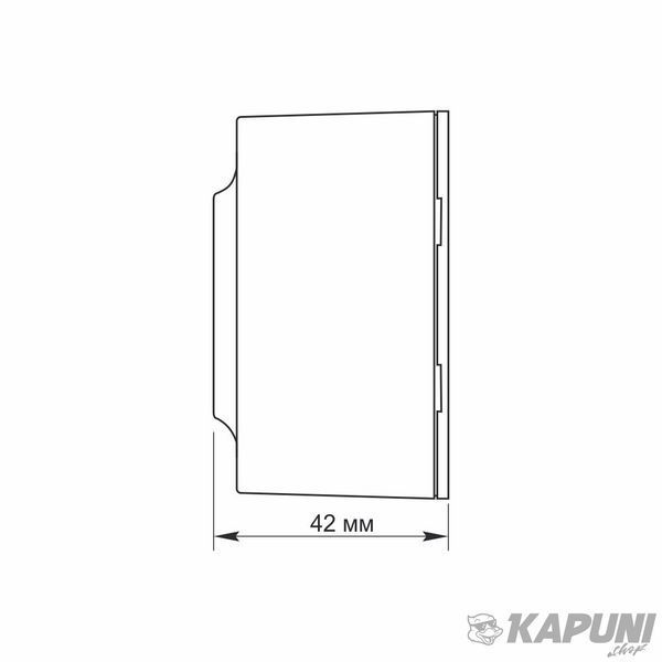 IP20 розетка наружная двойная белая VIDEX BINERA, 250 V VF-BNS22-W 25181 фото