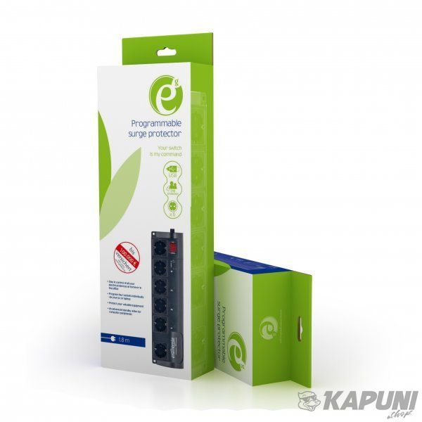 Сетевой фильтр EnerGenie программируется, USB интерфейс EG-PMS2 EG-PMS2 фото