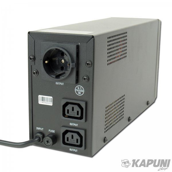 Источник бесперебойного питания 650VA, LCD, серия Pro EnerGenie EG-UPS-031 EG-UPS-031 фото