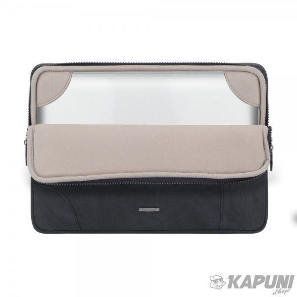 Чохол для ноутбука 13.3", колекцiя "Vagar", шкiра, чорний RIVACASE 8903 (Black) 530.82 фото