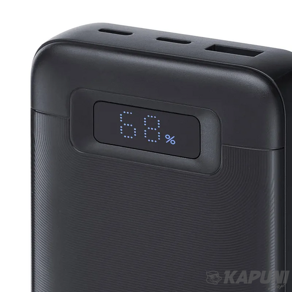 Портативний зарядний пристрій RIVACASE RIVAPOWER VA1082 20000 mA PD 65W (Black) 1443.18 фото