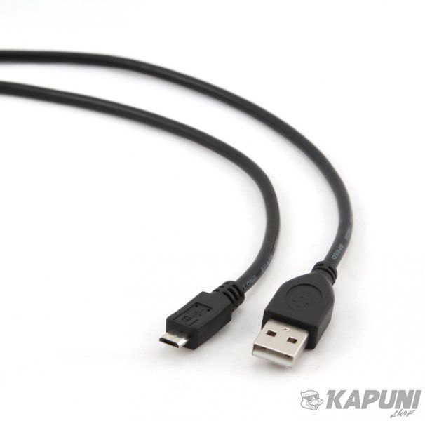 Кабель micro USB 2.0, A-папа/micro B-папа, 3 м, премиум, CCP-mUSB2-AMBM-10 CCP-mUSB2-AMBM-10 фото