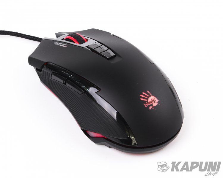 Ігрова миша Bloody Activated, RGB, 8000 CPI, 20M натискань Bloody P93s Bloody (Stone black) P93s Bloody (Stone black) фото
