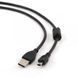 Кабель mini USB 2.0, A-тато/mini USB 5-пін, 1.8 м, ферит, CCF-USB2-AM5P-6 CCF-USB2-AM5P-6 фото 2