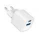 Сетевое зарядное устройство для Gembird 1 USB-A + 1 Type-C (PD20Вт + QC3.0 18Вт), белый TA-UC-PDQC20-W-01 TA-UC-PDQC20-W-01 фото 2