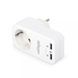 Сетевое зарядное устройство EnerGenie 2.1A 2хUSB White (EG-ACU2-01-W) EG-ACU2-01-W фото 4