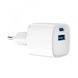 Сетевое зарядное устройство для Gembird 1 USB-A + 1 Type-C (PD20Вт + QC3.0 18Вт), белый TA-UC-PDQC20-W-01 TA-UC-PDQC20-W-01 фото 3