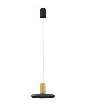 Подвесной светильник Nowodvorski 8100 Hermanos Brass GU10 1x10W IP20 Black/Solid B 8100 фото