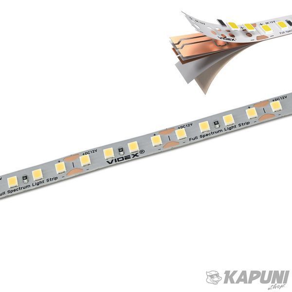 LED стрічка VIDEX DC12V 60W 5M 2700K Ra98 IP20 VL-LST28144-12122-B5 29197 фото