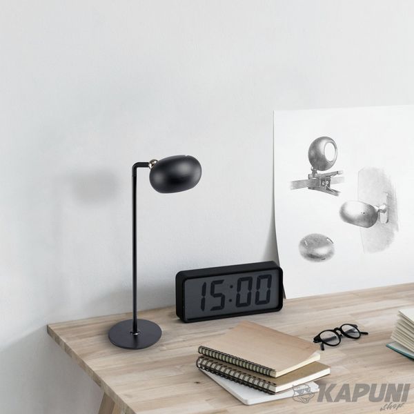 LED лампа настiльна с акумулятором VIDEX 3W 3000-5500K черная VLE-TF18B 27855 фото