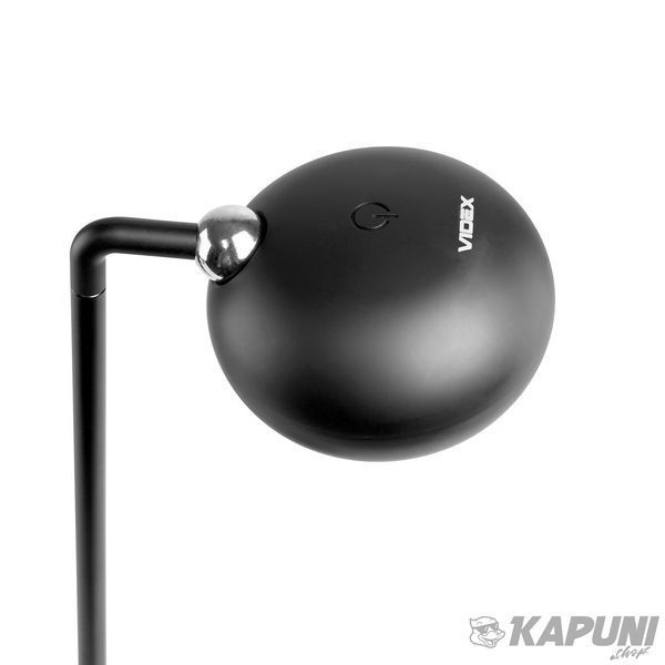 LED лампа настiльна с акумулятором VIDEX 3W 3000-5500K черная VLE-TF18B 27855 фото