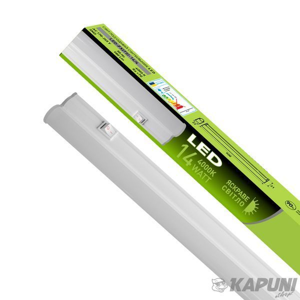 LED Светильник линейный T5 14W 4000K EUROLAMP LED-FX(T5)-14/4 фото