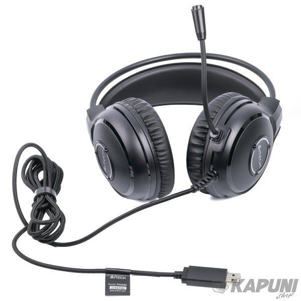 Гарнитура Fstyler USB Stereo Headphone, черный A4Tech FH300U (Black) FH300U (Black) фото