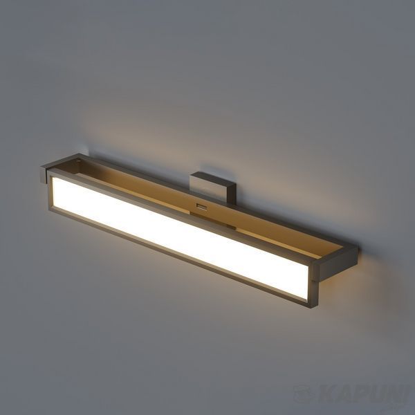 LED світильник настінний з сенсором VIDEX WL02 18W 2800K-4000K-6000K Black VL-WL02-18CSB 28725 фото