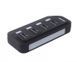 Хаб Maxxter USB 2.0 Type-A на 4 порти, 5V1A зарядка в комплекті, пластик, чорний HU2A-4P-AC-02 HU2A-4P-AC-02 фото 2