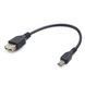 Кабель OTG USB 2.0, A-мама/miсro B-папа, 0.15 м, A-OTG-AFBM-03 A-OTG-AFBM-03 фото 1