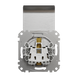 Розетка Schneider Electric Sedna Elements з кришкою з заземленням з захисними шторками матовий алюміній SDD170024 SDD170024 фото 5