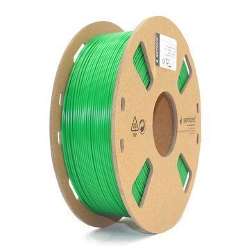 Філамент для 3D-принтера, PETG, 1.75 мм, зелений, 1 кг Gembird 3DP-PETG1.75-01-G фото