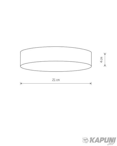 Светильник Nowodvorski 10417 Lid Round Led 1x35W 4000K 3150Lm IP20 Black 10417 фото