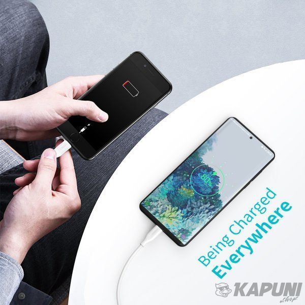 Кабель MFI, USB 2.0 Power Delivery (PD), C-тато/Lightning, 1 м, IP0040-WH IP0040-WH фото