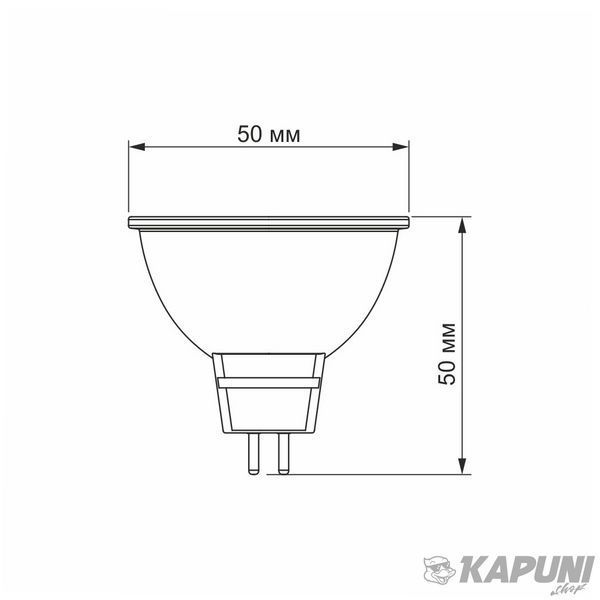 LED лампа VIDEX MR16e 3W GU5.3 4100K VL-MR16e-03534 23931 фото