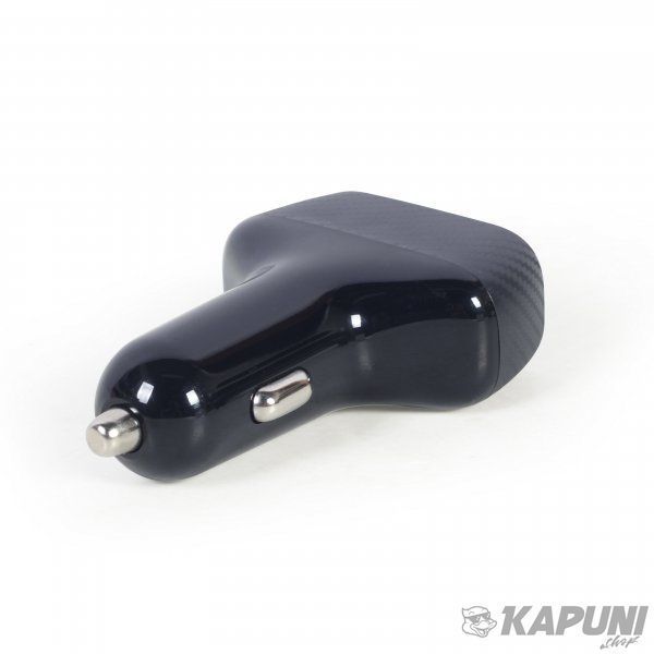 Автомобільний зарядний пристрій Gembird 36W QC3.0 2хUSB Black (TA-U2QC3-CAR-01) TA-U2QC3-CAR-01 фото