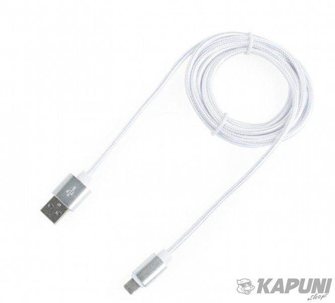 Кабель USB 2.0, A-папа/Lightning+microUSB, 1.8 м, с оплеткой и металлическими разъемами, CCB-USB2AM-mU8P-6 CCB-USB2AM-mU8P-6 фото