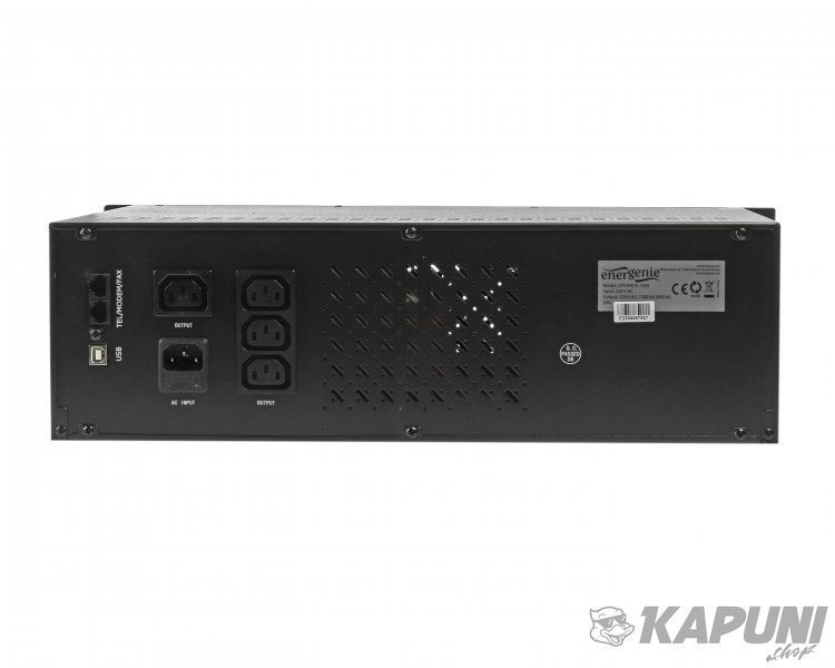 Источник бесперебойного питания 1500VA, LCD, USB, серия Pro EnerGenie UPS-RACK-1500 UPS-RACK-1500 фото