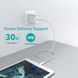 Кабель MFI, USB 2.0 Power Delivery (PD), C-тато/Lightning, 1 м, IP0040-WH IP0040-WH фото 5