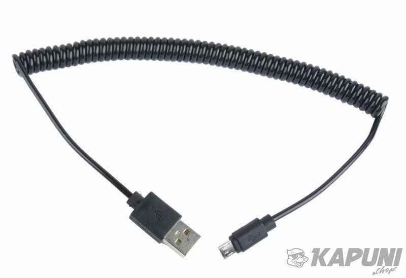 Кабель micro спіральний USB 2.0 A-тато/Micro B-тато, CC-mUSB2C-AMBM-6 CC-mUSB2C-AMBM-6 фото