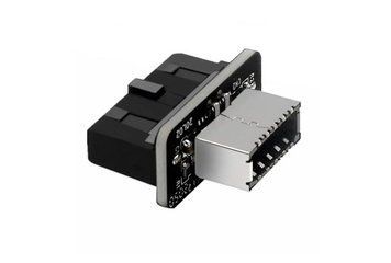 Адаптер перехідник USB 3,1 TYPE C на USB 3.0 Внутрішній 19 Pin 20 контактів USB Type-E Gembird A-U3EF-01 фото
