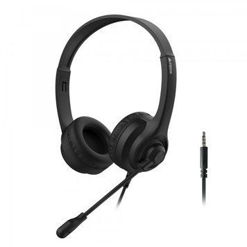 Проводная гартнитура с регулировкой звука A4Tech HS-8i (Black) HS-8i (Black) фото