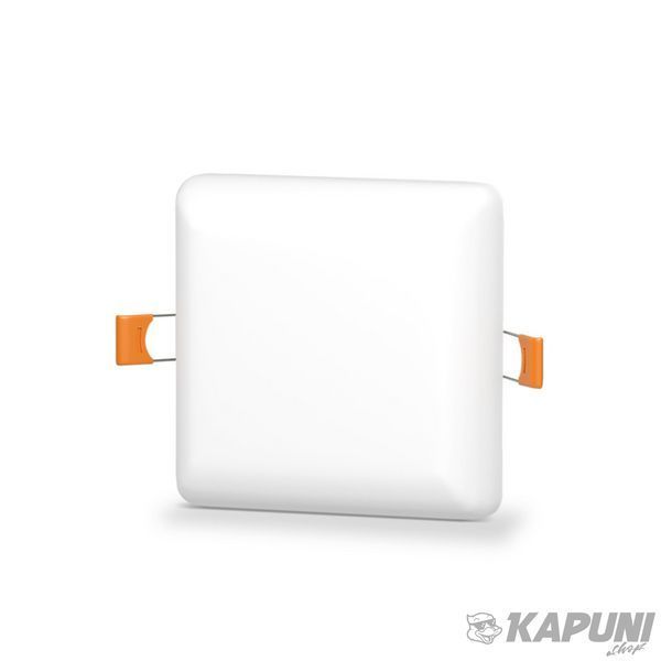 LED світильник безрамковий квадратний VIDEX 9W 4100K VL-DLFS-094 25141 фото
