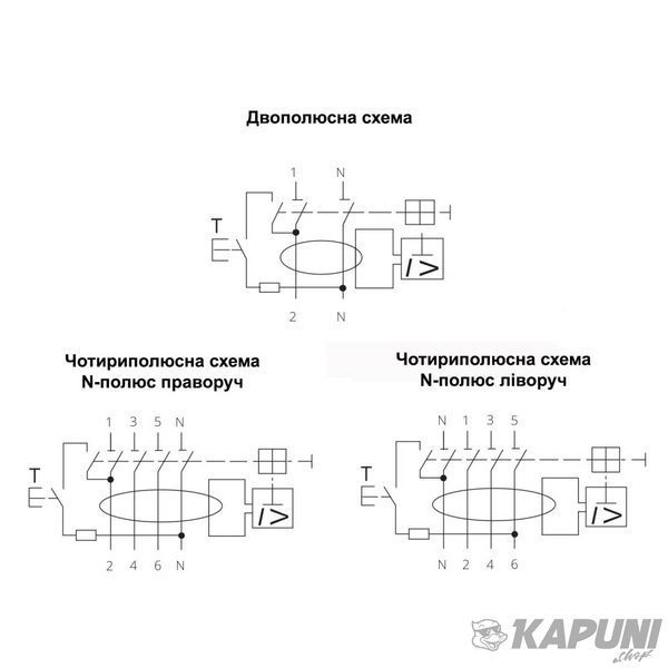 Устройство защитного отключения ISKRA NFI2 63 А 1P+N 0,03 А 030104241000 030104241000 фото