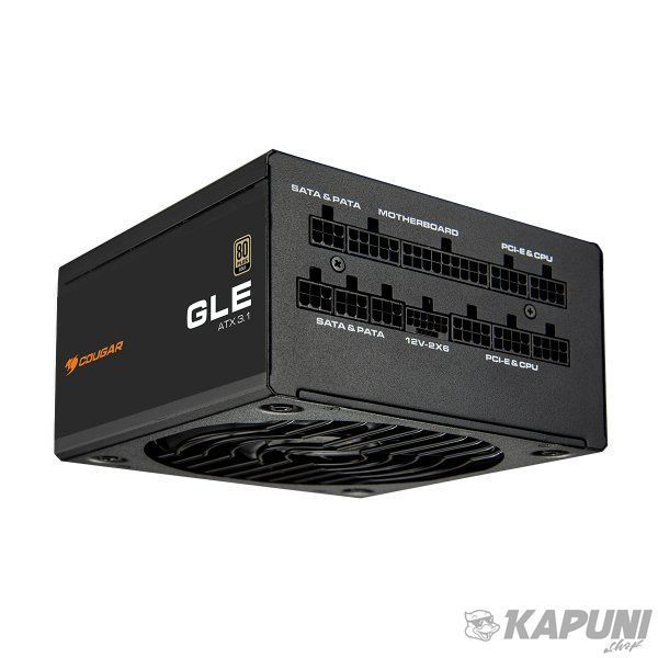 Блок питания Cougar 1200 Вт, 80 Plus Gold, Modular, 135 мм Silent Fan, 8SATA + 4PCI-E GLE1200 GLE1200 фото