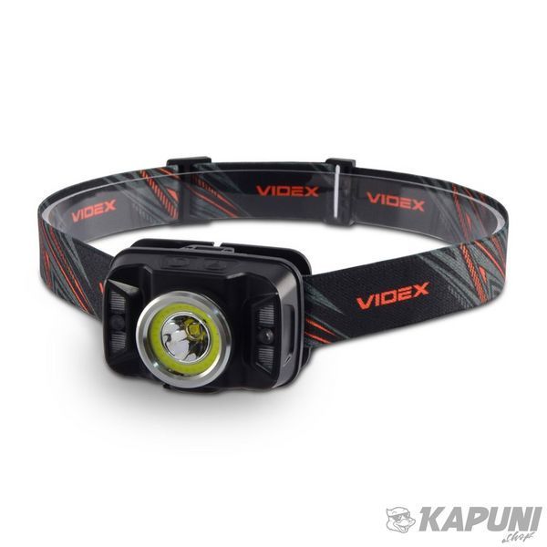 Налобний світлодіодний ліхтарик VIDEX 410Lm 5000K VLF-H035C 26571 фото