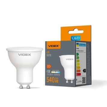 LED лампа VIDEX MR16e 6W GU10 4100K VL-MR16e-06104 24963 фото
