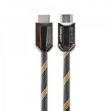 Кабель premium в блистере HDMI V.2.0, 4К 60 Гц, HDR10, HLG, 18Gbps, YUV 4:4:4, золоченые коннекторы, 7.5 м. CCBP-HDMIPCC-7.5M CCBP-HDMIPCC-7.5M фото