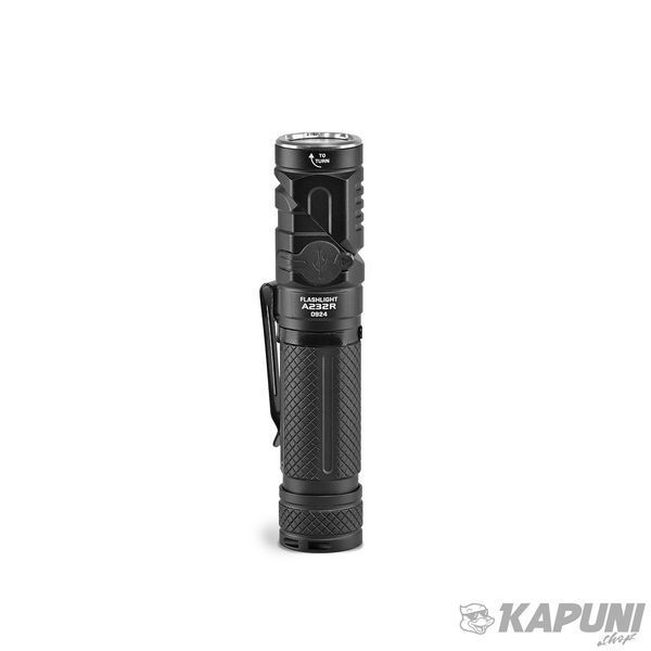 Портативний світлодіодний фонарик VIDEX 1000Lm 5000K VLF-A232R 28362 фото
