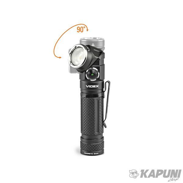 Портативний світлодіодний фонарик VIDEX 1000Lm 5000K VLF-A232R 28362 фото