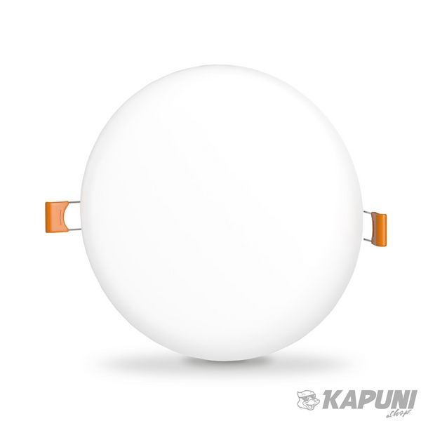 LED світильник безрамковий круглий VIDEX 15W 4100K VL-DLFR-154 25139 фото