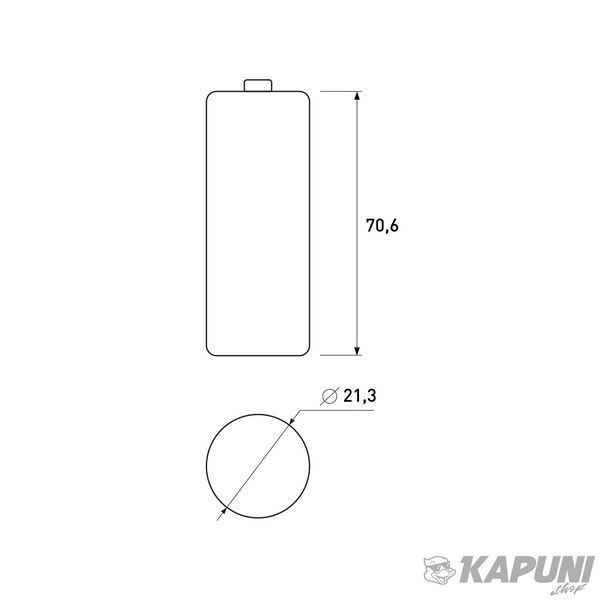 Акумуляторна батарея Samsung INR21700 50S 3.7V 5000mAh INR21700-50S фото